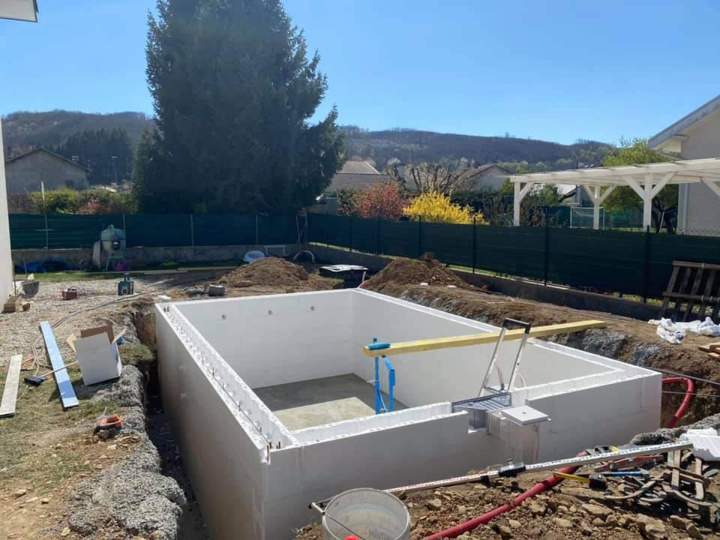Création de piscine Châbons